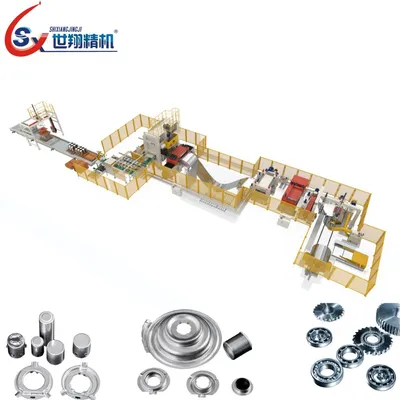 Sx1300X4.5mm Automatic Automotive Stamping Large Scale Oscillating Blanking Line for Composite Material