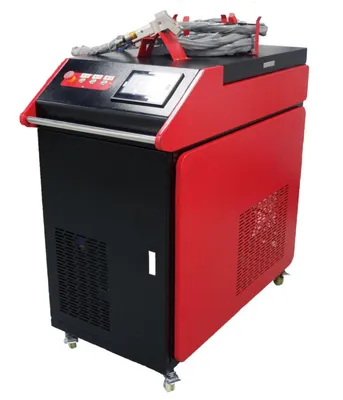 Laser Cleaning Machine with Movable Wheel and Oil Removal