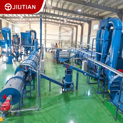 5-10t/H Cassava Residue Rotary Drum Dryer Machine