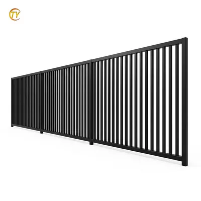 Classic Style Zinc Steel Guardrail for Town Street Traffic Isolation