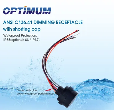 China NEMA Socket for Smart Lighting Wireless Communication