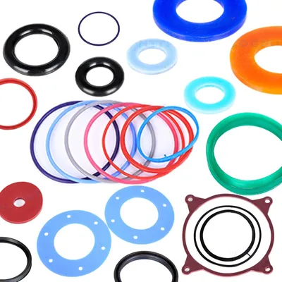 Low-Cost OEM Solid Flanged Nylon PA66 ABS POM LDPE Plastic Gaskets Ring