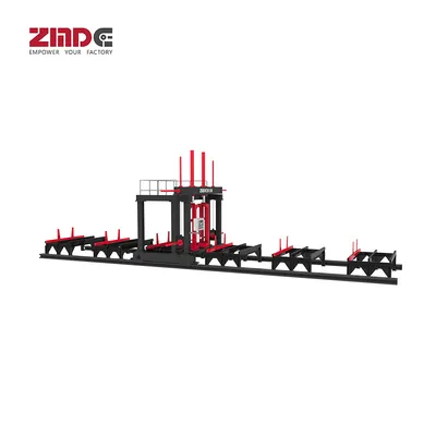 Zmde Heavy-Duty CNC U Beam Processing Assembly Tool Machine Box Beam Production Line