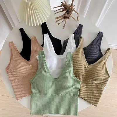 Seamless Back Big Sizes Bra Anti-Sagging Base Layer Sports Bra