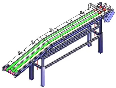 Automatic Conveying Machine for Tin/ Tinbox/Tinplate/Suger Box/Plastic/ Belt Conveyer
