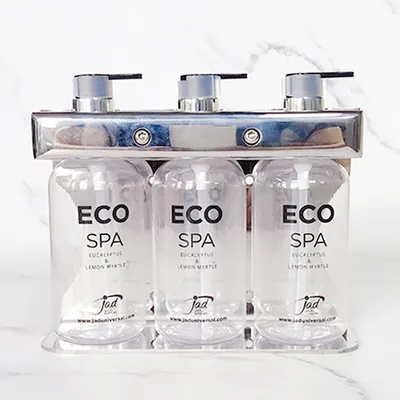 Hotel Used Wall Mounted Triple Liquid Soap Dispenser