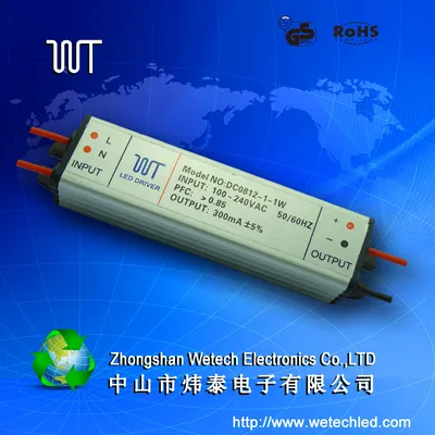 LED Drivers, Power Supply (DA0812-1-1W)
