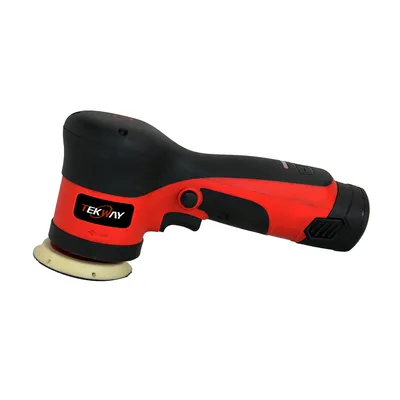 12V Mini Cordless Brushless Battery Dual Action Polisher 12mm Orbital for Car Automotive Polishing Machine