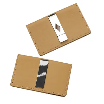 PU Leather Money Clip J0073
