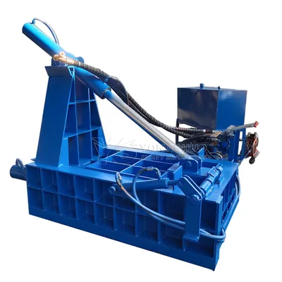 2meter Hydraulic Scrap Metal Wire Balers Metal Chip Press Baler for Sale