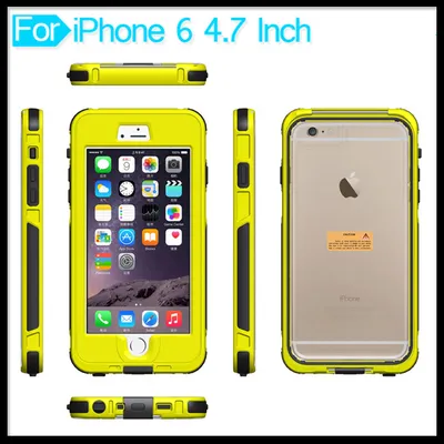 Fashion Touch/Fingerprint ID Waterproof Case for Apple iPhone 6 4.7"