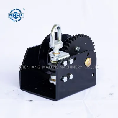 Worm Gear Winch, 2000lb. Cable/Strap Optional, Single or Split H-2000
