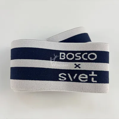 Custom Logo and Striped Fashion Woven Tape