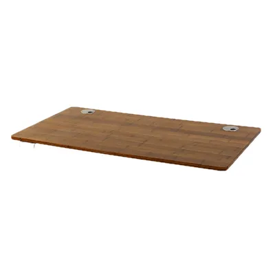 Customized 100% Carbonized Solid Bamboo Ergonomic Stand up Office Desk Top