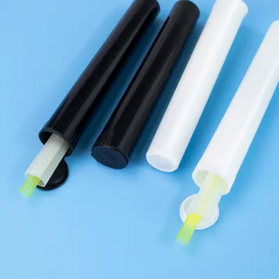 Eco-Friendly Glass Filter Tips Set with Customizable Herb Rolling Paper Plastic Holder