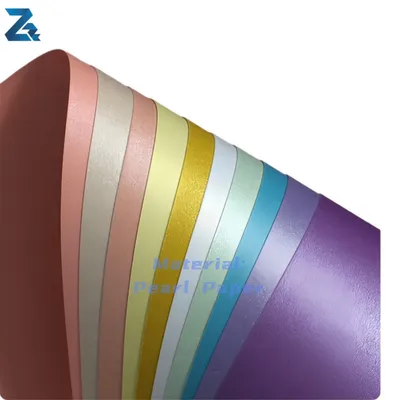 Durable Textured OEM Custom Pearl Paper for Food Packaging