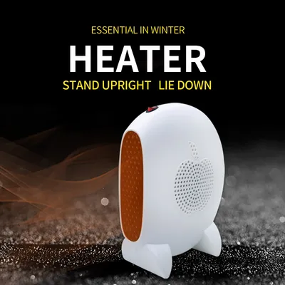 Electric Heaters Room Table Office Energy Saving Hand Mini Portable 500W Hot Air Home Fan Heater