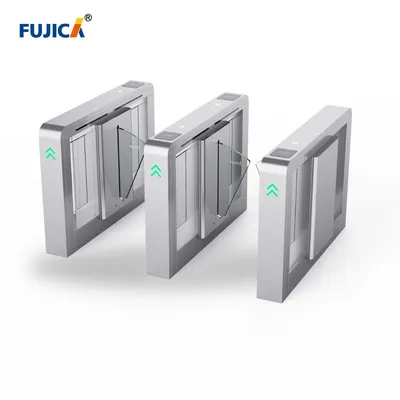 Integrated Flap Turnstile with Card and ID Access