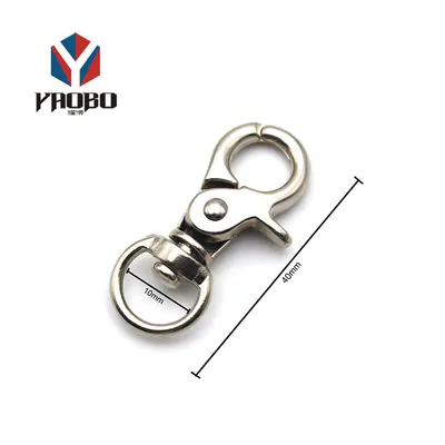 Heavy-Duty Carabiner Swivel Eye Lobster Claw Snap Hook