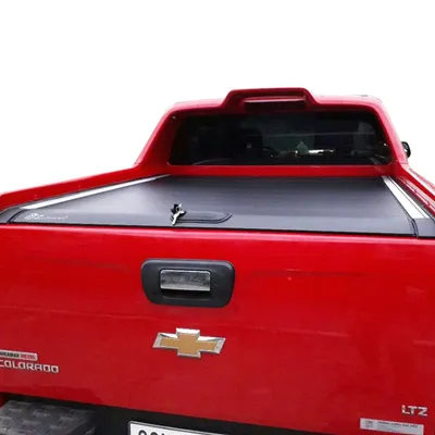 Zolionwil 4X4 off Road Ute Roller Lid Manual Retractable Pickup Truck Bed Tonneau Cover for Colorado High Country