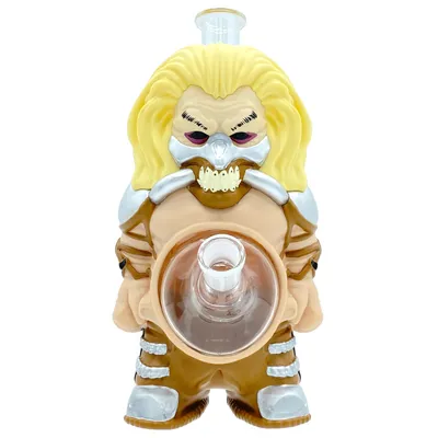 Cartoon Character Silicone Water Pipe Unbreakable Smoking pipe with Glass Bowl