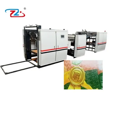 High Accuracy Adjustable High Speed Easy Operation Industrial Paper Embossing Machine for Cardboard Processing