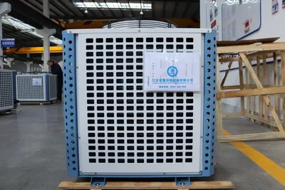 Air Cooled Box Type Condenisng Unit with Blue Casing for Chiller Room