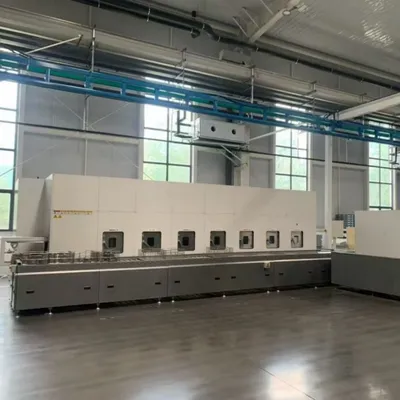Dual Frequency Stationary Fixed Modular Customizable Full-Automatic Ultrasonic Cleaning Machine for Forging Cleaning