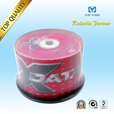 High Quality Blank DVD-R/DVD+R 16X 4.7GB a+Grade Packed in 50PCS Cake Box
