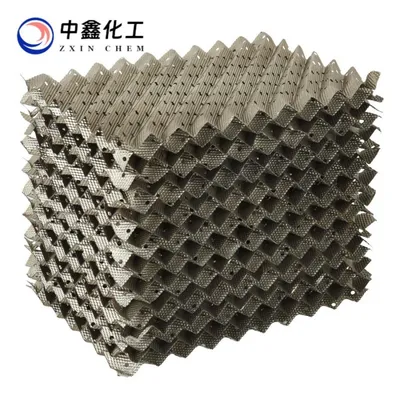 High Performance SS316L Structured Corrugated Plate Tower Packing for Fine Chemicals