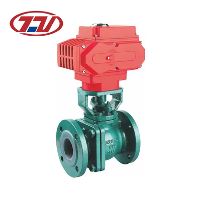Stainless Steel 2PC Electric Floating Flange Ball Valve for Oil Refinery