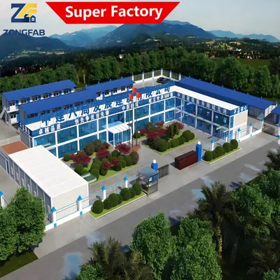 Steel Living Detachable Assembly Prefab Modular Container Building Housing Staff Worker Accommodation Project