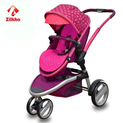 Baby Stroller with Frame and Hot Pressing Seat