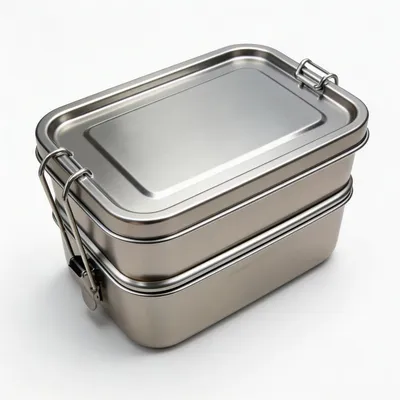 Stainless Steel Meal Prep Container Reusable Lunch Box Packing Box for Healthy Food Storage