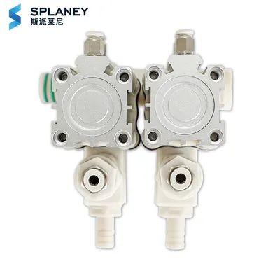 CE/ISO9001 Laundry Detergent Dispenser Double Cavity Valve