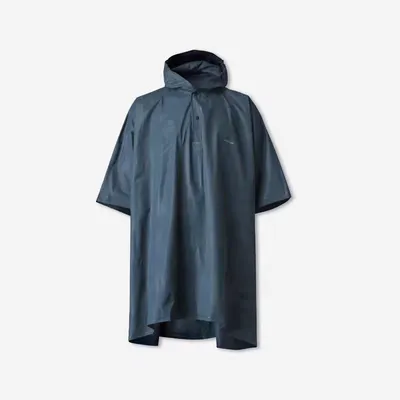 Adults Raincoat Reusable Rain Poncho with Hood Rain Gear Jacket for Outdoor Activity & Hiking Rainwear Poncho PVC