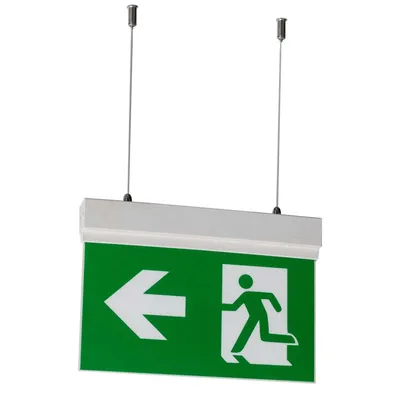 5 Installation Ways Rechargeable LED Emergency Exit Light with CE Certification