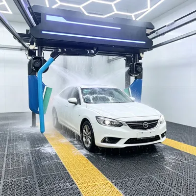 Self Service Automatic Car Wash Machine with Auto Payment System and Operation
