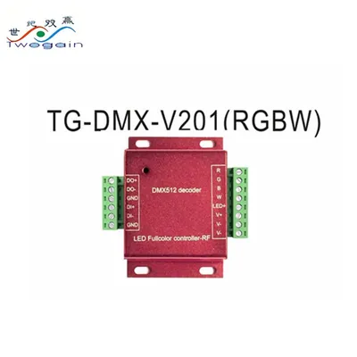 LED Light Constant Voltage LED Driver RGBW DMX512 Decoder Controller