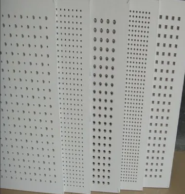 Perforated Gypsum Board Use for Ceiling