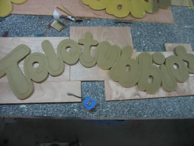 Customized Resin Text Craft for Souvenir Celebration