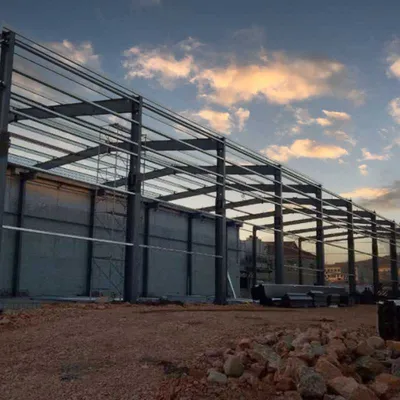 Prefabricated High Performance Heavy Duty Industrial Plant Steel Structure Workshop