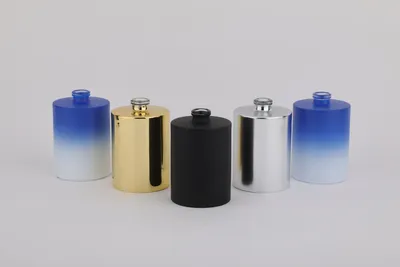 Luxury Spray Screw Empty Glass Perfume Bottle Customized Logo Painted Color Refillable Quality Clear Perfume Bottle