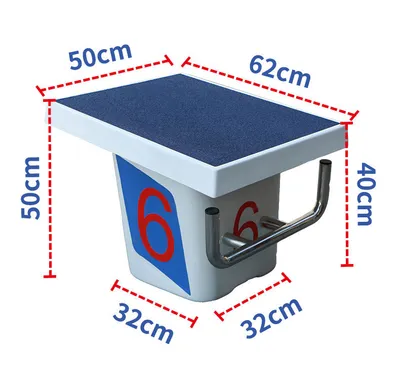 Swim Starting Platform: Essential Inflatable Pool Accessory for Training