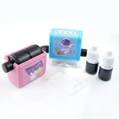 Math Practice Number Roller Stamp -Addition and Subtraction Question Stamp Within 100 Pupil Math Question Digital Roller Flash Stamp