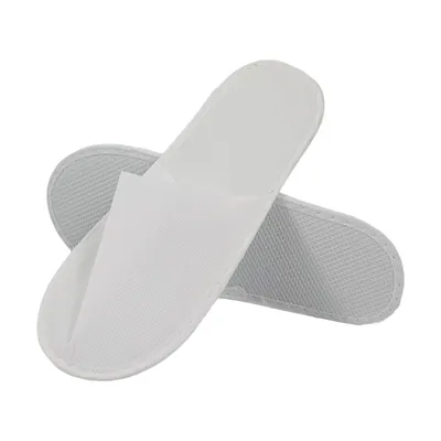 Coral Fleece and Non-Woven Hotel Slippers Warm Disposable