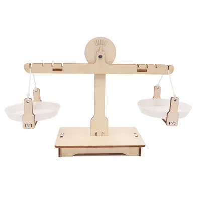 Creative Scientific Technology Learning Children's Wooden Balance Scale Kit