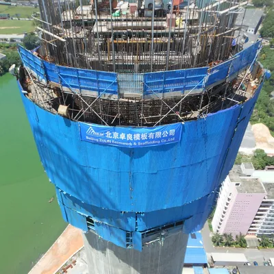China Climbing Zulin Q235 Concrete Pouring Formwork Zpm-125, 100, 80, 50