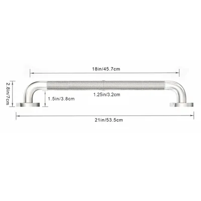 Wholesale Non-Slip Safety Grab Bar Manufacturer (02-108)