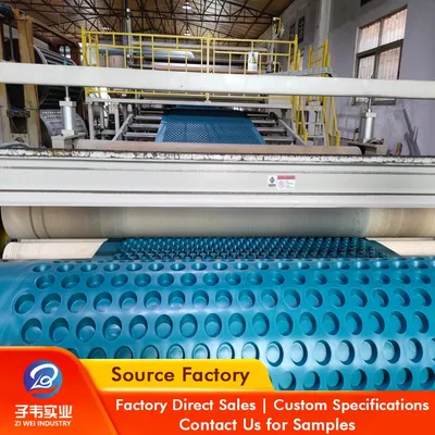 HDPE Drainage Board Plastic Dimple Sheet for Construction Waterproof Protection